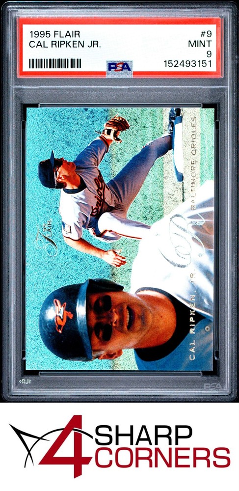 1995 Flair #9 Cal Ripken Jr. Orioles Hof Psa 94SC: Leading the industry in consignment services!
