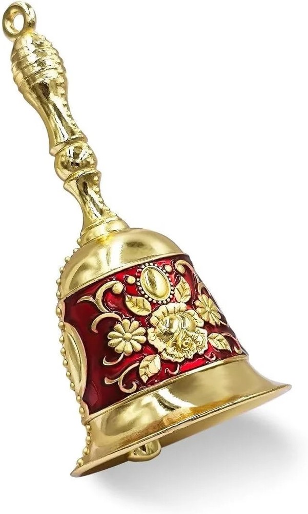 Hand Call Bells,Brass Dinner Bell Service Bell Wedding Bells Pet Training Bell