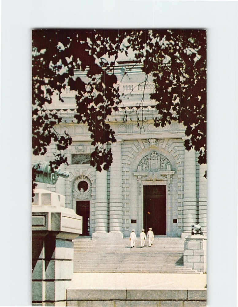 Postcard Bancroft Hall United States Naval Academy Annapolis Maryland USA