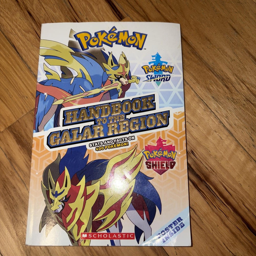 Handbook to the Galar Region (Pokémon) by Scholastic (2020, Trade Paperback)