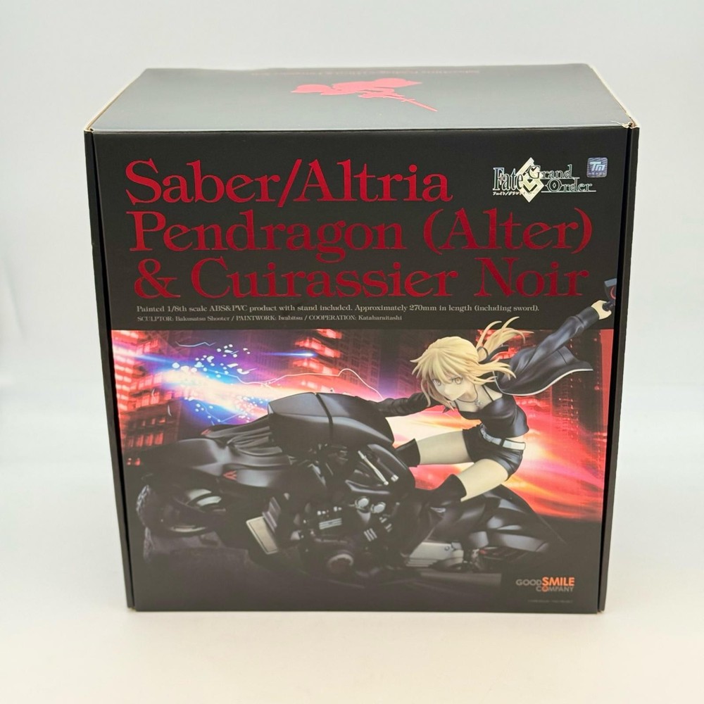 Fate/Grand Order Saber/Altria Pendragon Alter & Cuirassier Noir 1/8 Scale Figure