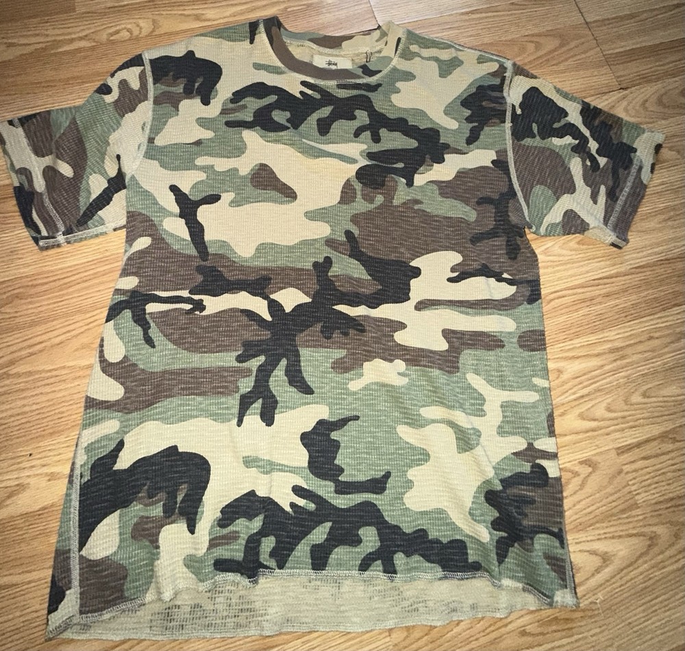 Stussy Pigment Dyed SS Thermal Size XL