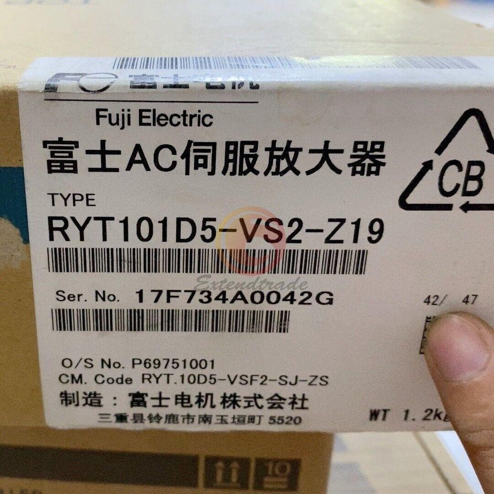 One New Fuji Ryt101D5-Vs2-Z19 Ac Servo Drive