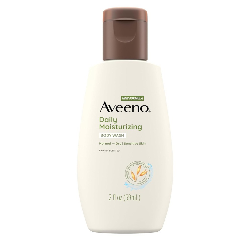 Aveeno Daily Moisturizing Body Wash for Sensitive Skin + Prebiotic Oat, Gently C