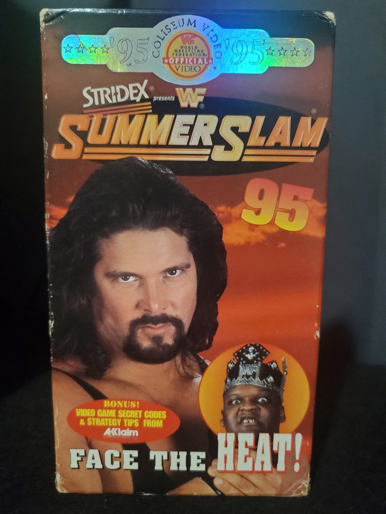 WWF Summerslam 1995 VHS Coliseum Video Wrestling Shawn Michaels Razor Ramon WWE