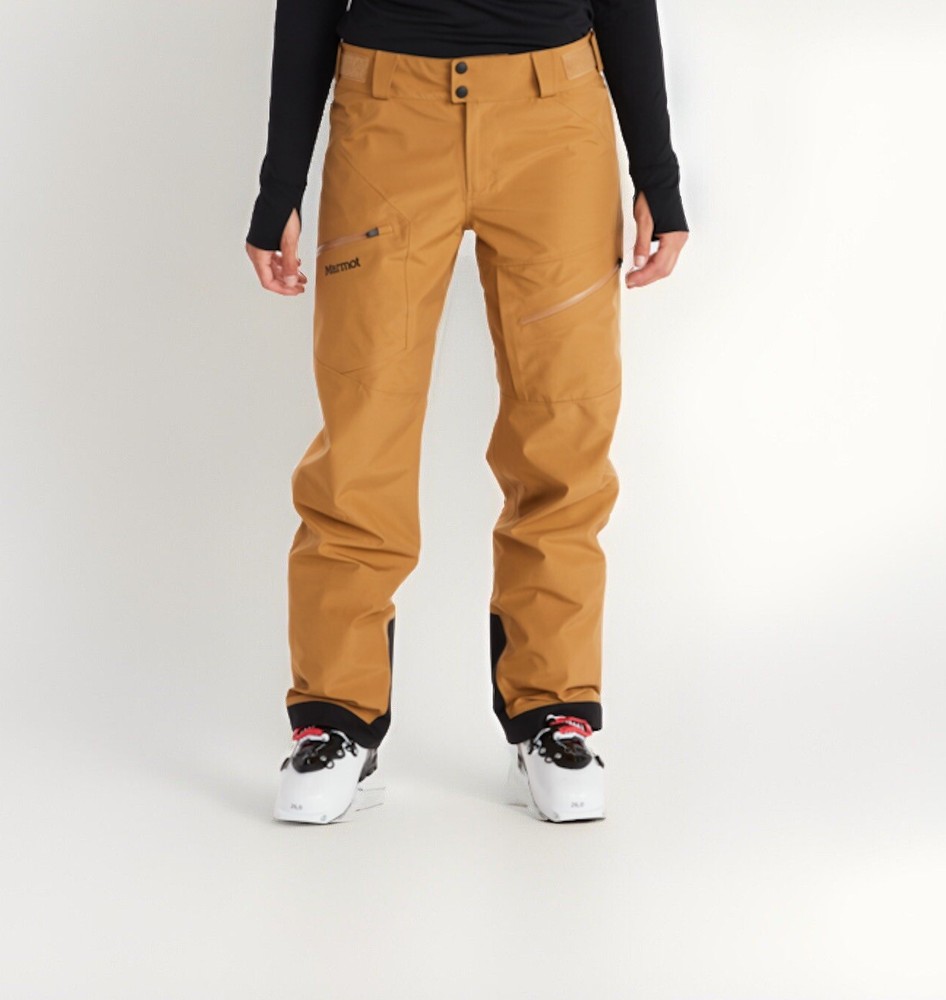 Women’s Marmot JM Pro Ski Pants Size XL Scotch Recco Goretex Waterproof