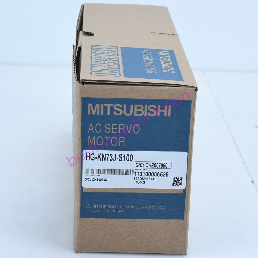1PC New Mitsubishi HG-KN73J-S100 Servo Motor HGKN73JS100 Expedited Shipping