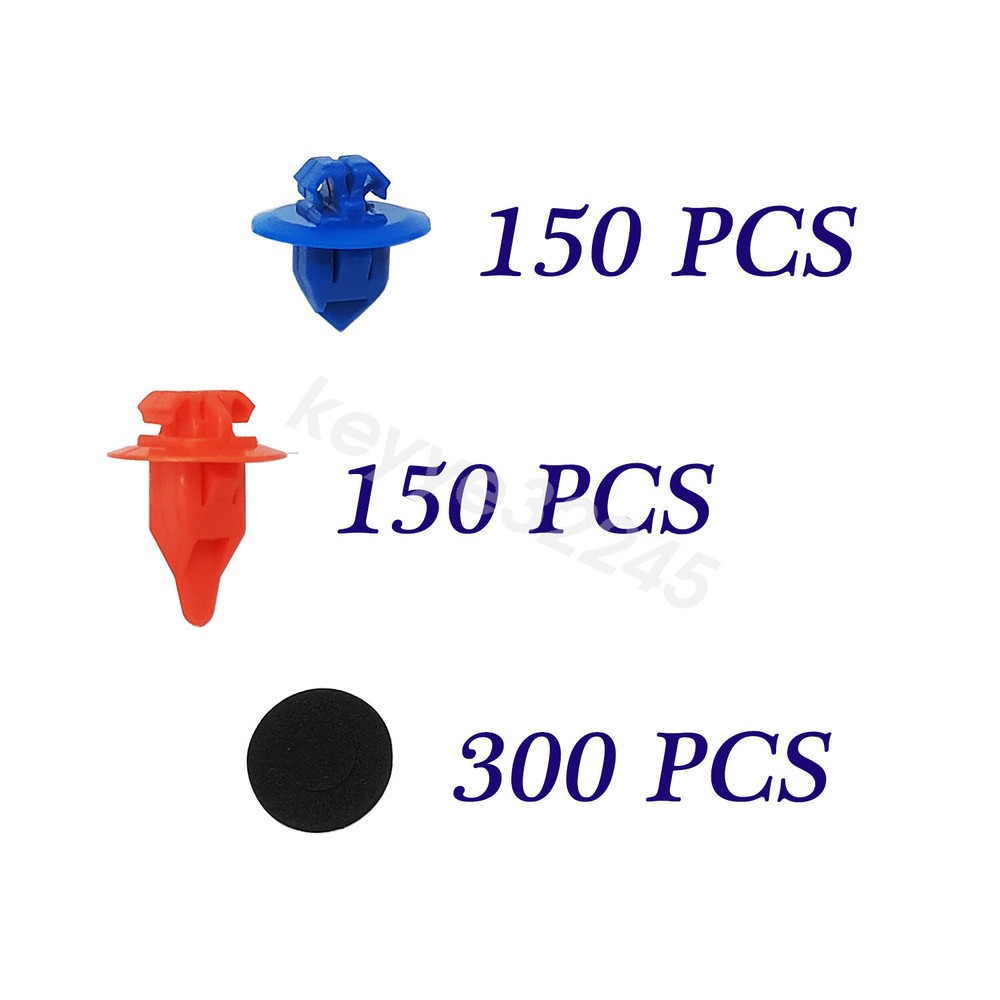 300x Fender Flare Retainer Clip For 05-16 Tacoma 4Runner 75397-35010 75495-35010