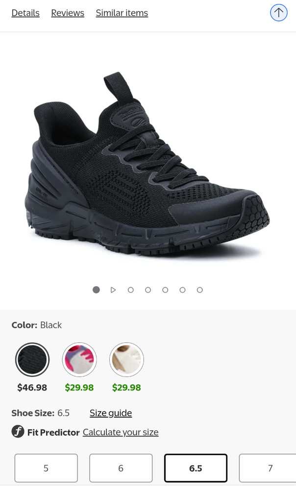 Tred safe slip resistant women work shoes