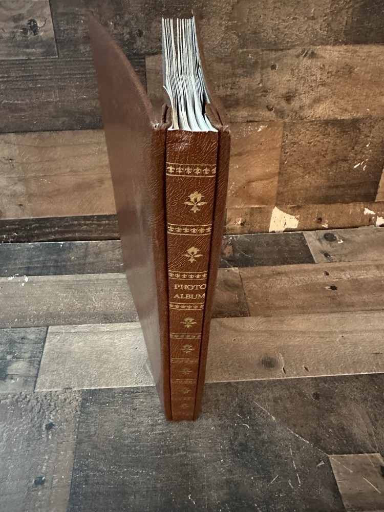 Vintage Pioneer BP-200 Leather Photo Album in Rich Brown