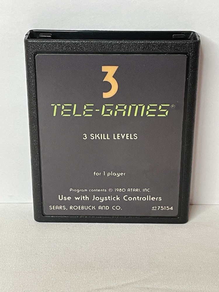 Adventure (Atari 2600, 1980) Sears Tele-Games Cartridge Only Cleaned Tested