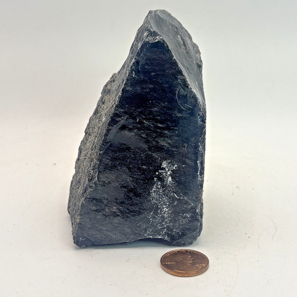 Beautiful Silver Sheen Obsidian Specimen 398 Grams