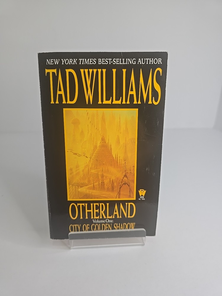 Tad Williams Otherland Vol 1 City of Golden Shadow PB 1998 DAW Sci-Fi VG to LN