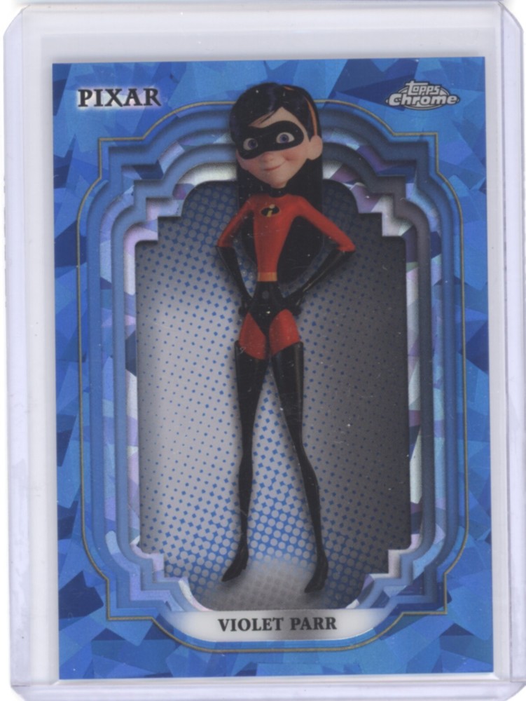 2024 Topps Chrome Disney Sapphire Violet Parr Incredibles