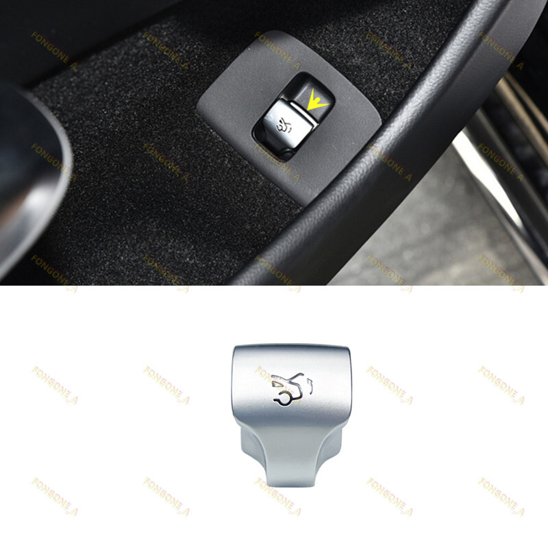 For Benz E W214 EQE 2024+ Trunk Tail Door Switch Button Cover w/o Electric