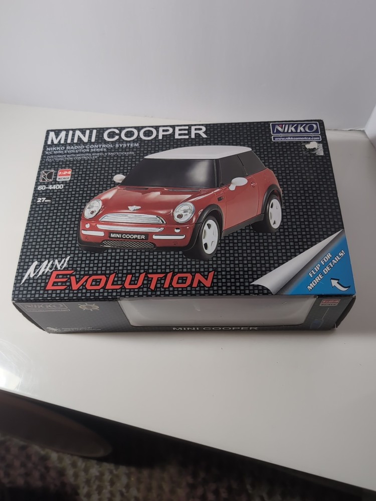 Nikko RC 27 MHz Mini Cooper Red