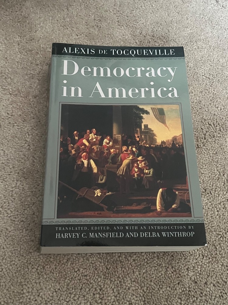Democracy in America by Alexis de Tocqueville (2002, Trade Paperback)