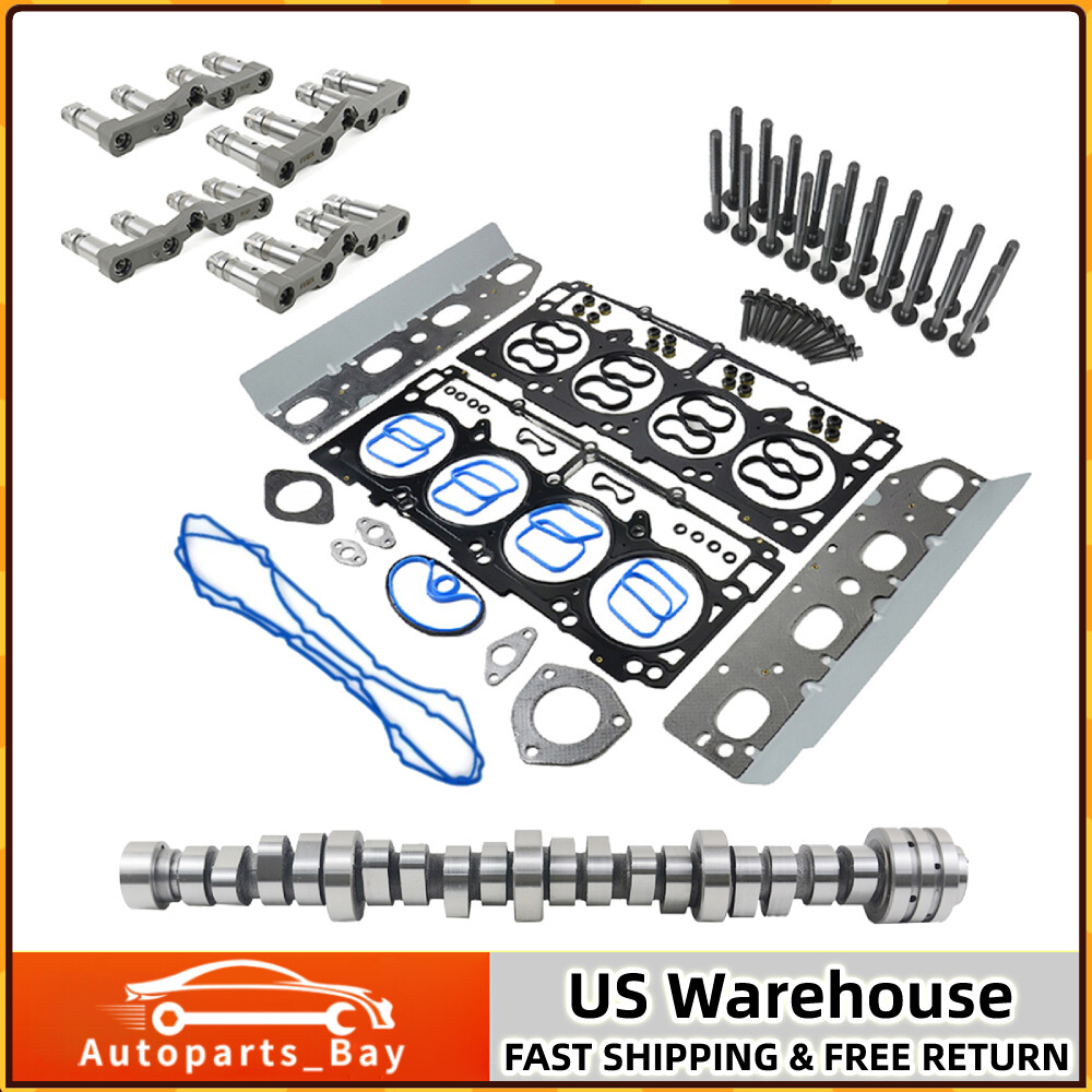 09-19 Dodge Ram 1500 HEMI 5.7L V8 Camshaft MDS Lifters Head Gasket Kit