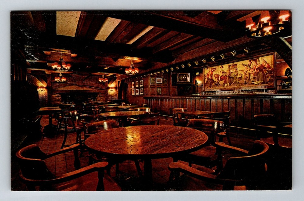 Princeton, NJ-New Jersey, Nassau Inn Yankee Doodle Room Vintage Postcard