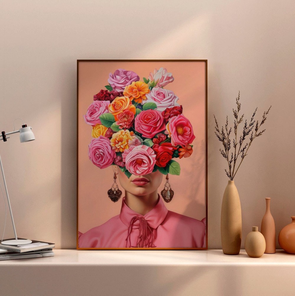Frida Kahlo Print Frida Kahlo Wall Art Frida Kahlo Pop Art Frida Kahlo Poster