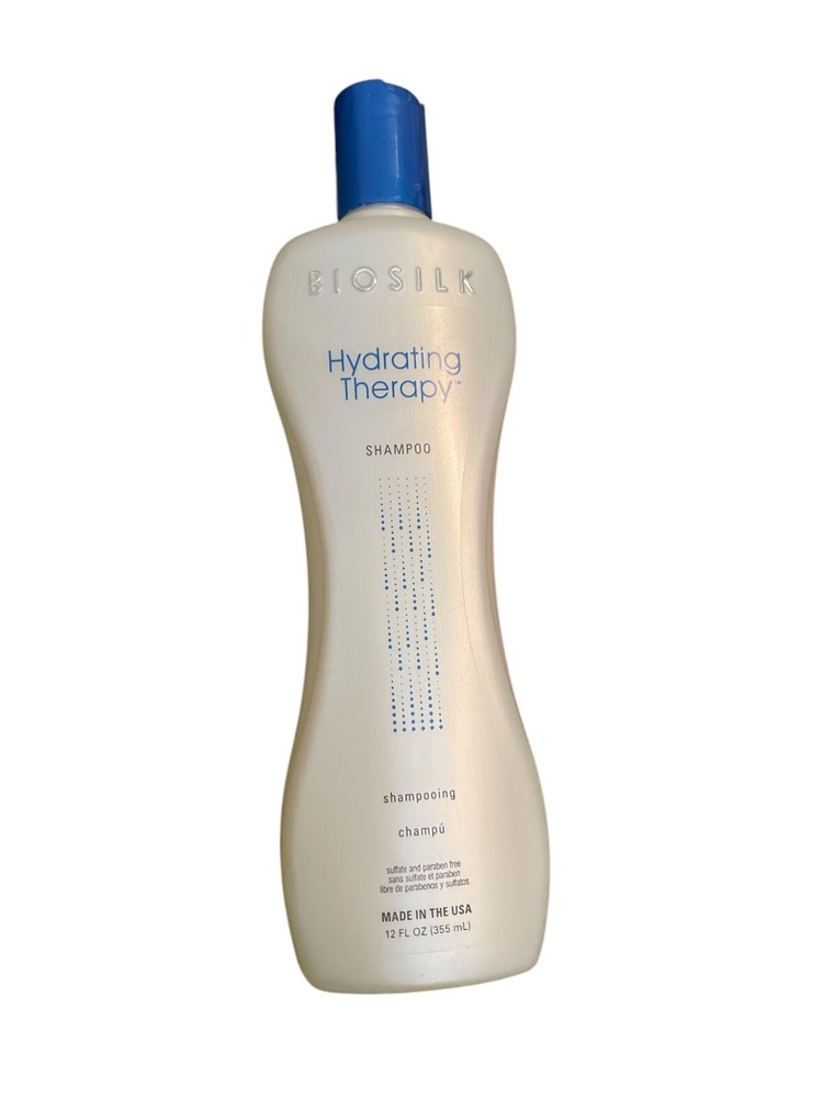 Biosilk Hydrating Therapy Shampoo for Moisturized Hair 12 Oz