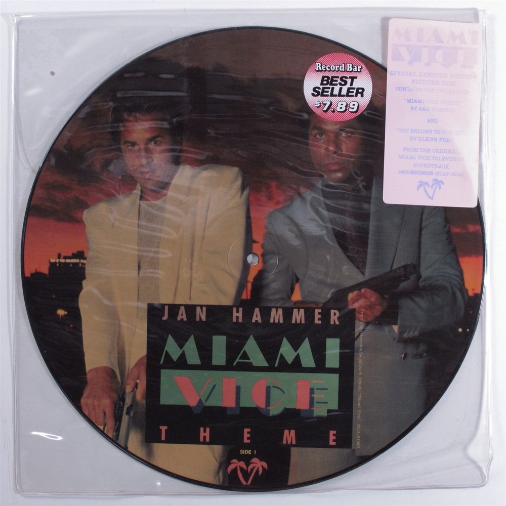 MIAMI VICE THEME Jan Hammer MCA MCAP-3293 12