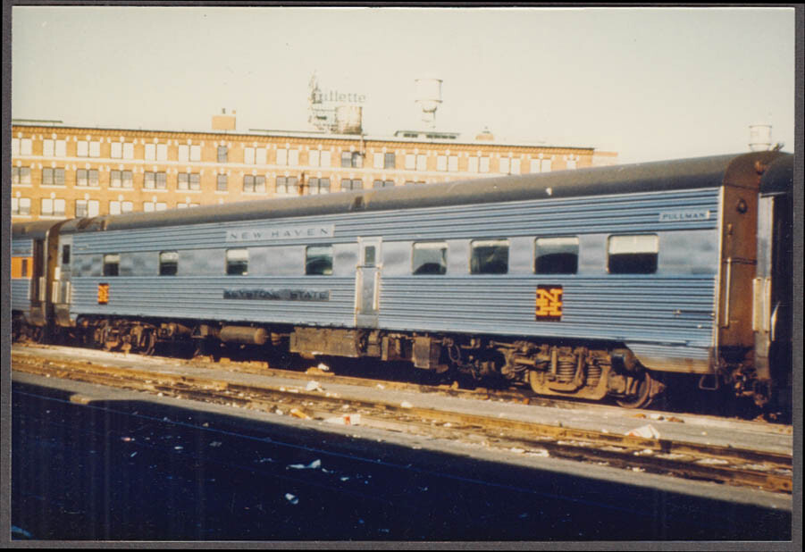 New York New Haven & Hartford RR Sleeper Lounge Keystone State #551 photo 1967