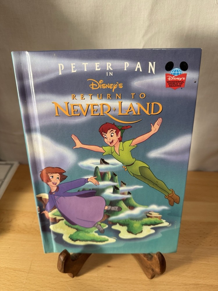 Peter Pan in Disney's Return to Never Land Wonderful World Of Reading Used