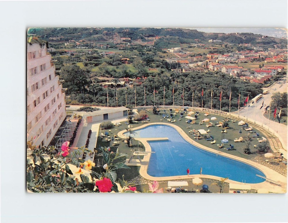 Postcard Aerial View of Tamanaco Hotel Venezuela