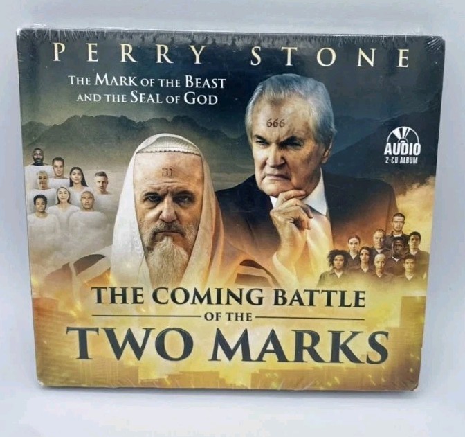 Perry Stone The Coming Battle of the Two Marks  (2-CD)  Sealed