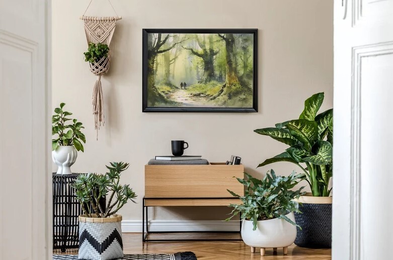 Fangorn Forest Painting, The Lord of the Rings Art