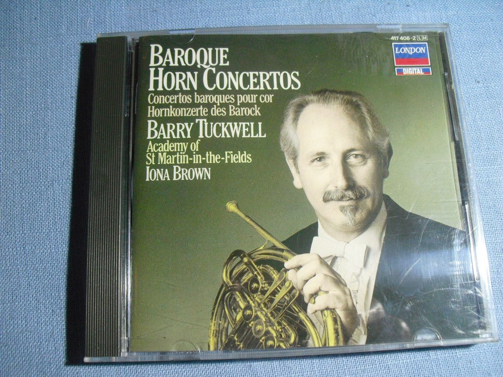 Baroque Horn Concertos - Barry Tuckwell Academy of St Martin-in-the-Fields CD 21-image