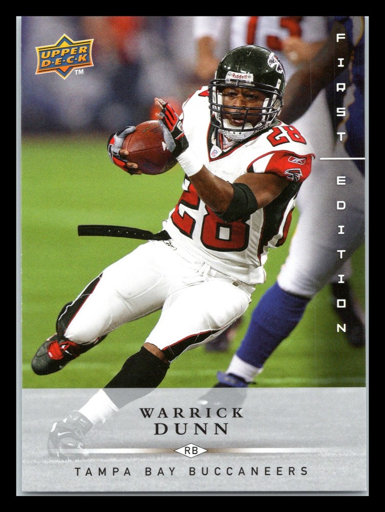 2008 Upper Deck First Edition #7 Warrick Dunn Tampa Bay Buccaneers