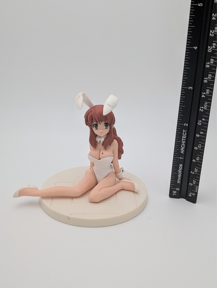 Haruhi Mikuru Asahina Bunny Girl White Figure Meister Bandai Prize Loose
