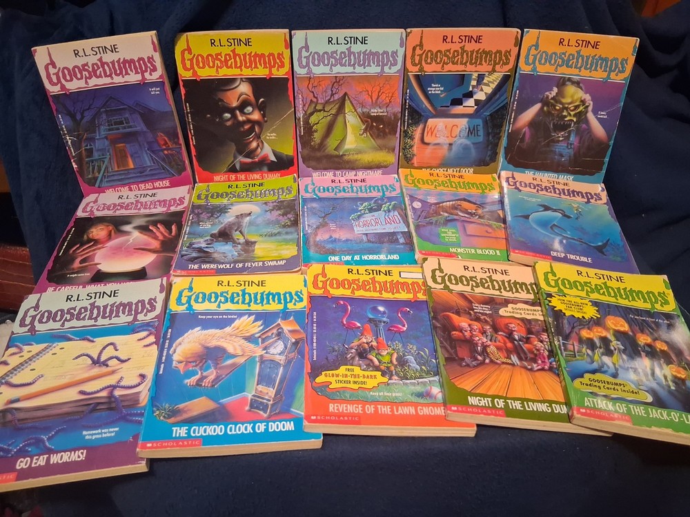 15 Original 1990s Goosebumps Books Vintage Horror All The Best Titles!