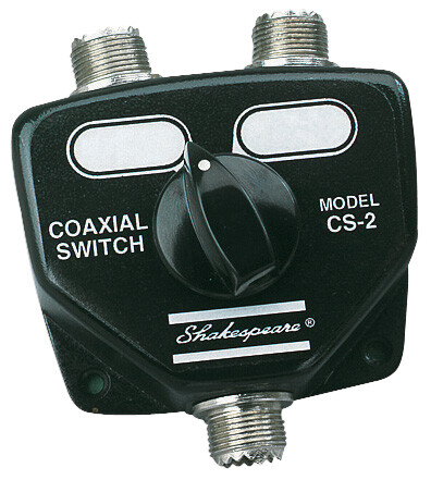 Shakespeare Cs2 Shakespeare - Cs-2 Two Position Coax Switch - Allows Two Radios