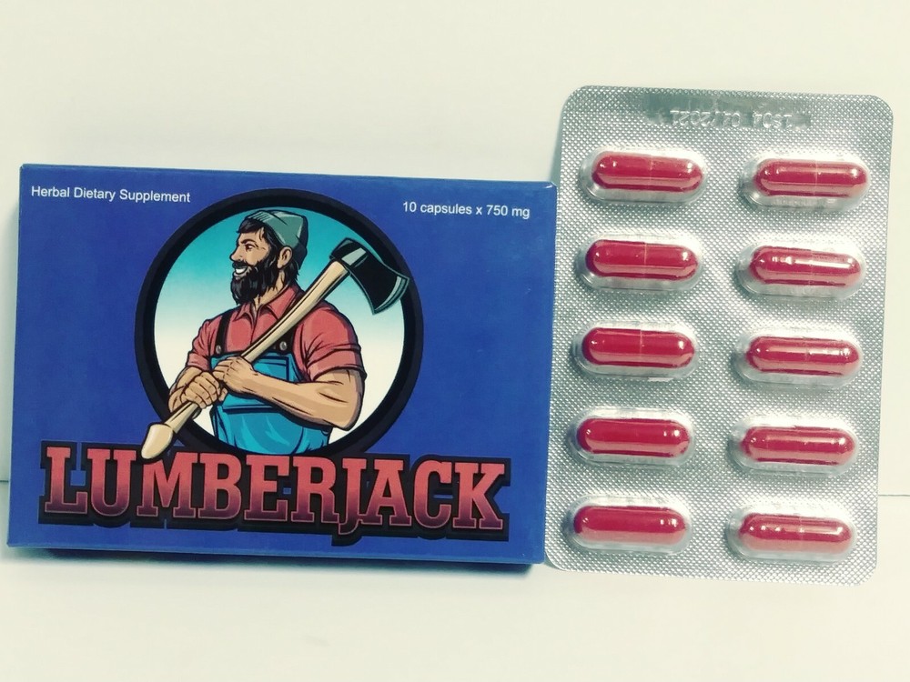 Lumberjack Red All Natural Enhancement 10 pill pack