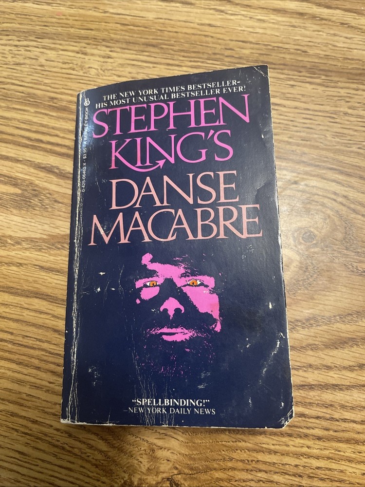 Stephen King “Danse Macabre” Paperback Autographed