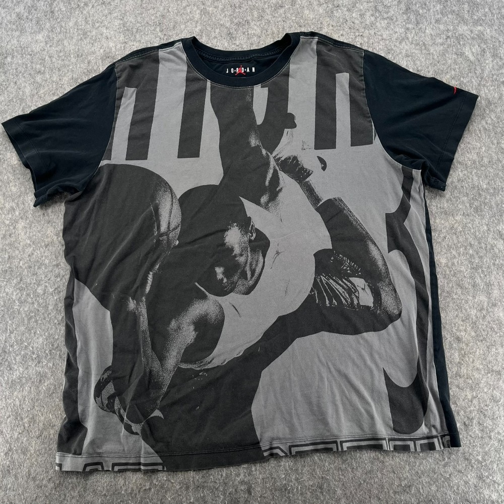 Nike Air Jordan Jumpman Air Black T Shirt Size XL