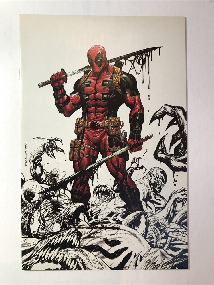 Deadpool Kills The Marvel Universe Again #1 Tyler Kirkham Virgin Variant SDCC