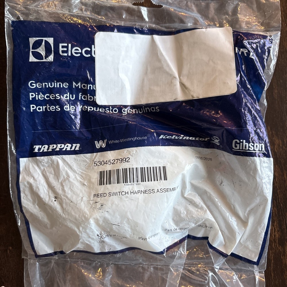 New OEM 5304527992 FRIGIDAIRE ELECTROLUX REED SWITCH HARNESS ASSEMBLY