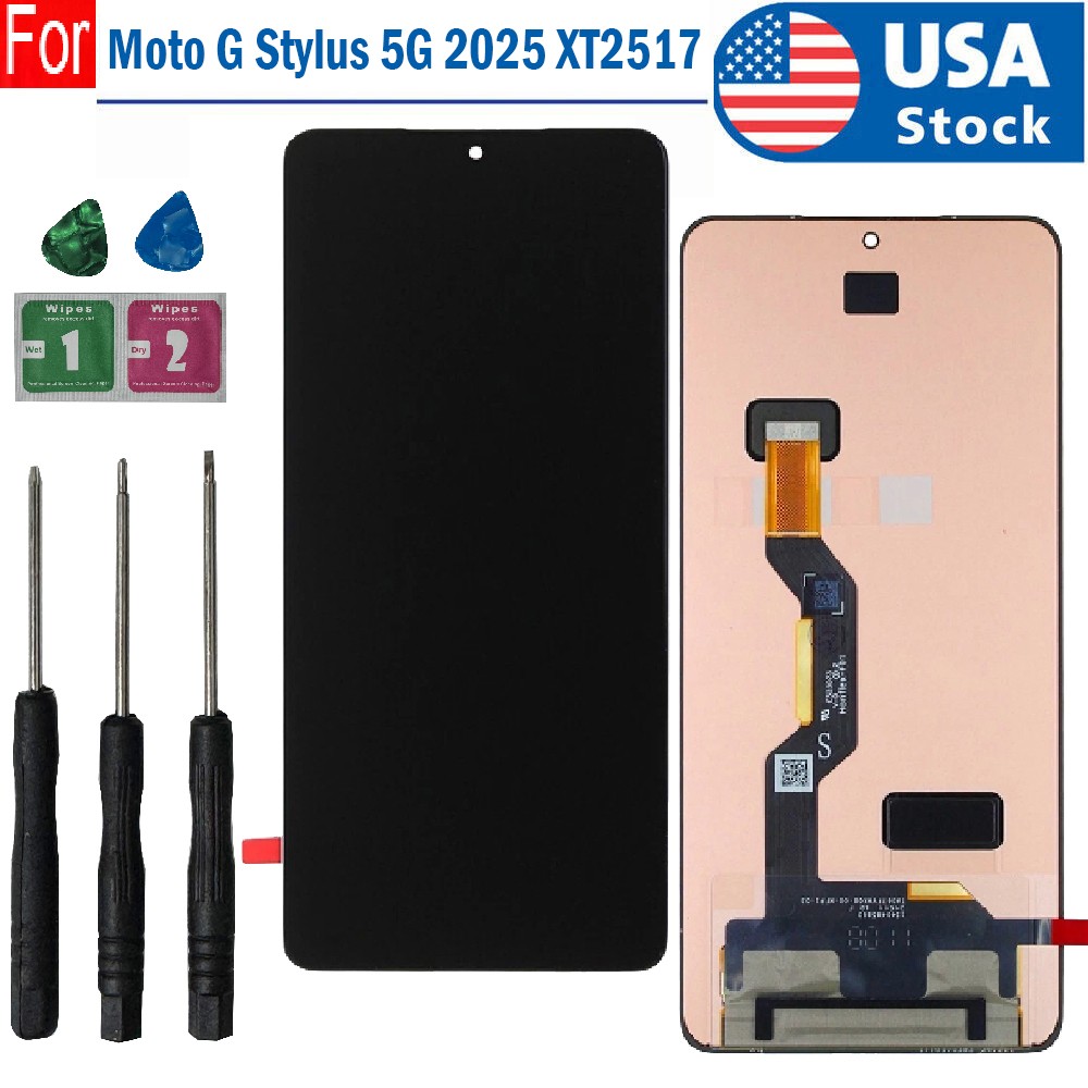 OLED For Moto G Stylus 5G 2025 XT2517-1 XT2517-4 Display Touch Screen Digitizer