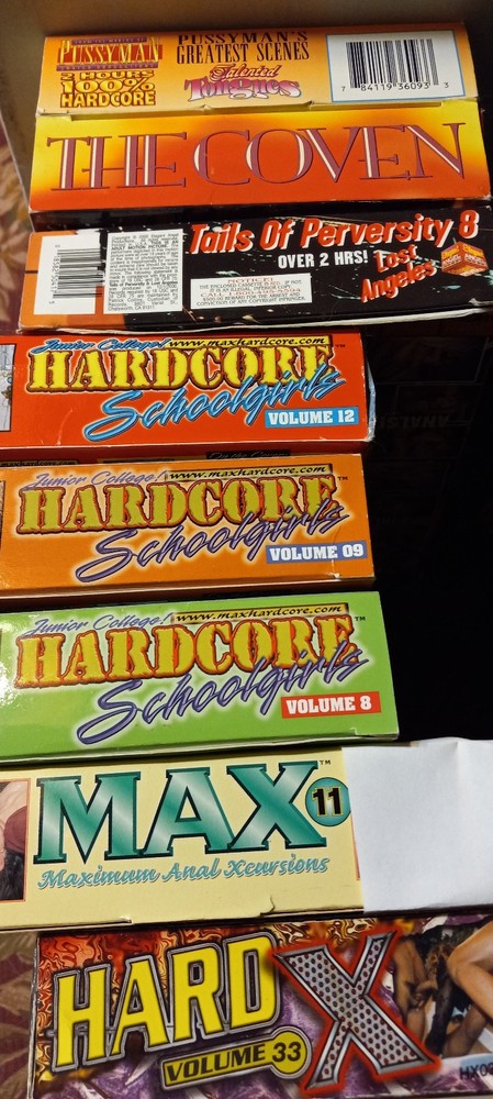 Erotic Thriller/Suspense/Sleaze VHS Lot Bundle Of 8 #2