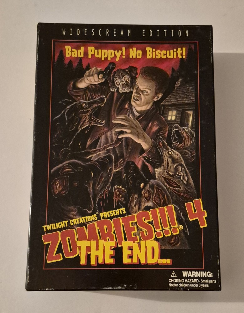 Twilight Creations Boardgame Zombies!!! 4 - The End... New Open Box