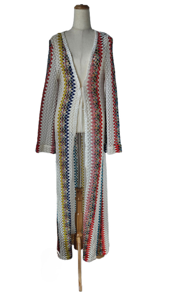 Missoni Mare Multicolor Beach Kaftan Woman Dress