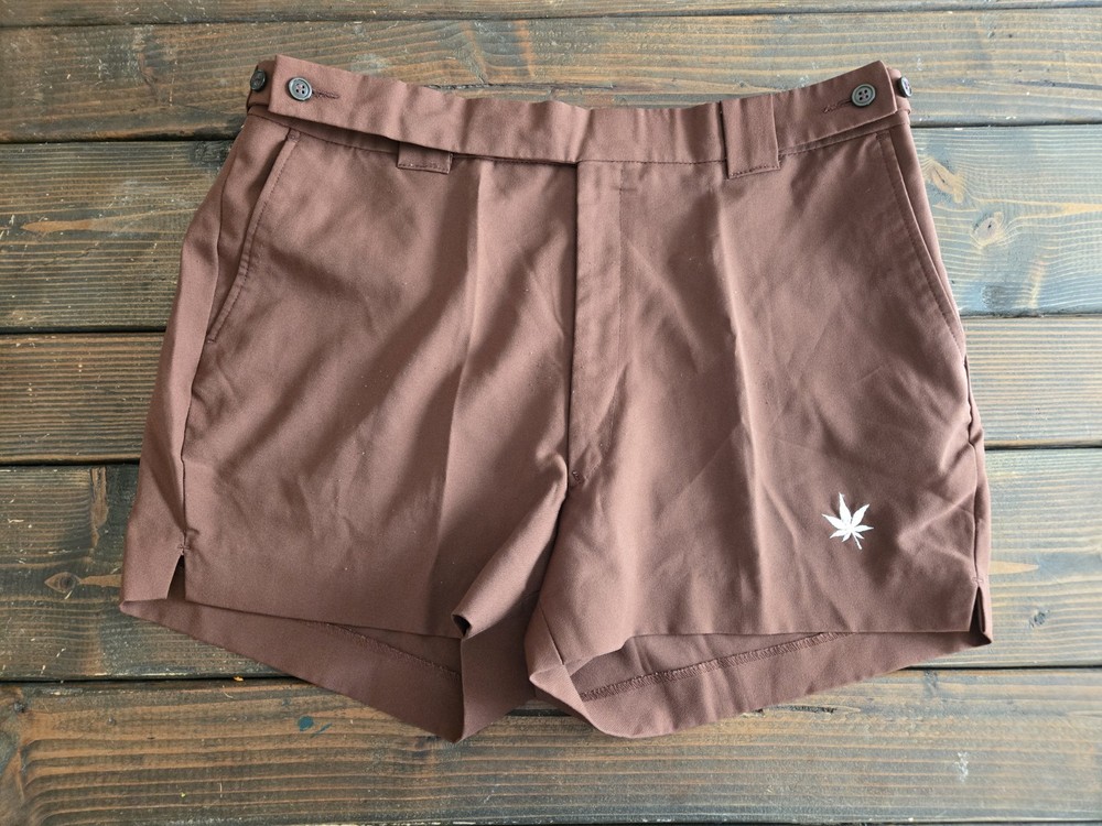 Vintage 80’s Boaster Brown Shorts Mens Sz 36 3