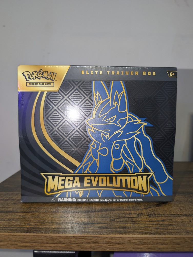 Pokemon Center Mega Evolution Lucario SEALED  ETB