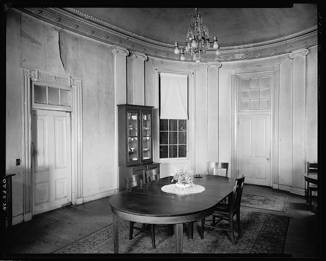 Photo:Fayetteville North Carolina Mrs Fan Williams House 1930s Dining Room