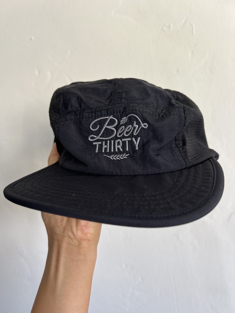 5 Panel Hat Beer Thirty Cap Black OUTDOOR  Adjustable