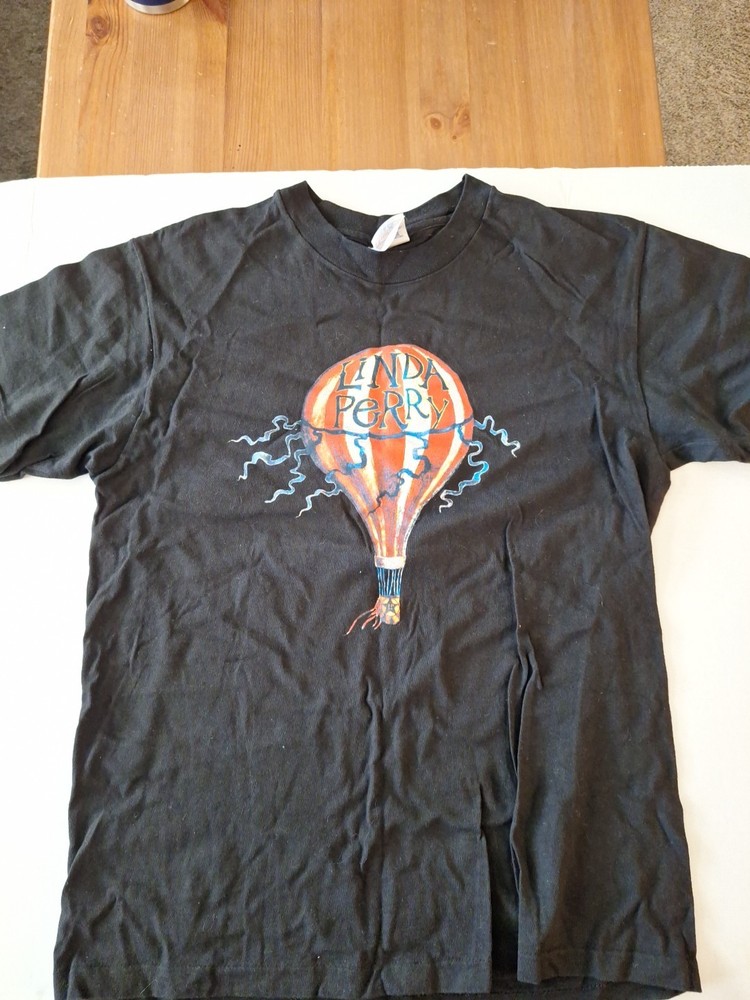 Linda Perry's debut solo album In Flight Concert Merchandise T-shirt 1996. New